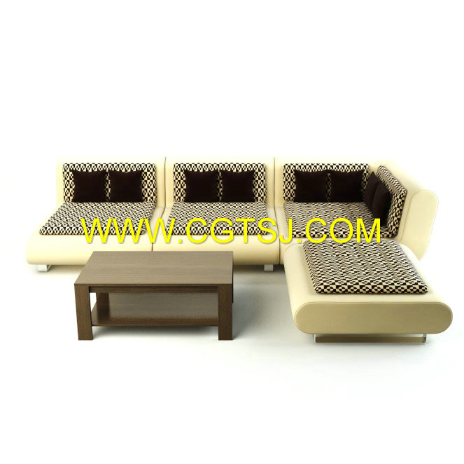 Archmode.112-桌椅沙发柜子茶几模型合集的图片26