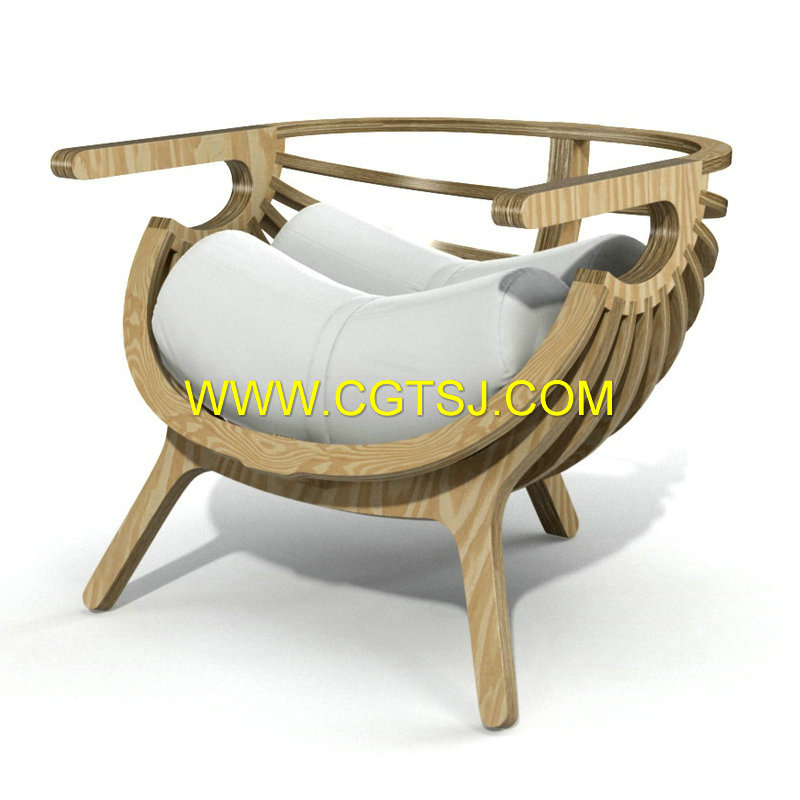 室内家具设计凳子沙发椅3D模型合辑的图片23