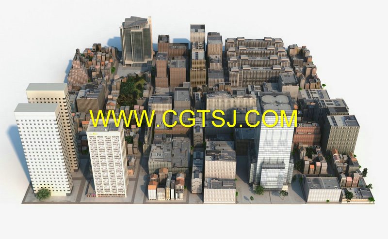 Archmodel.133-城市宏观布局3D模型合辑的图片29