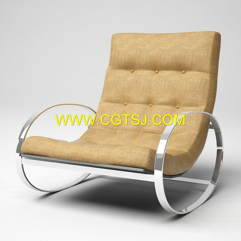 Archmode.05沙发椅子模型（白模）的图片8