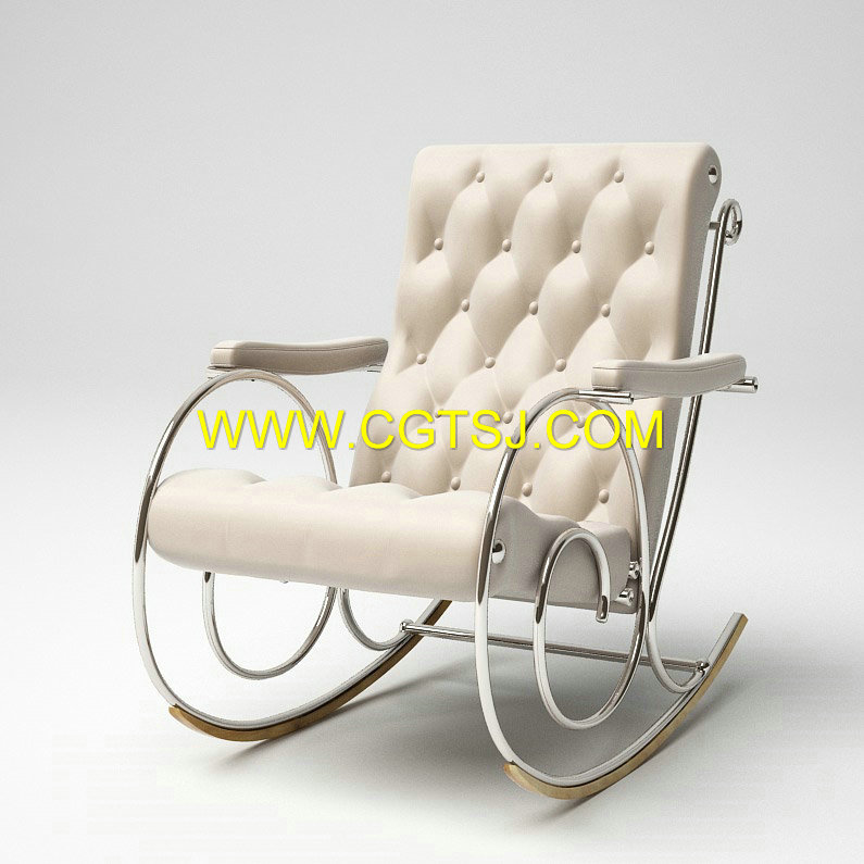 Archmode.05沙发椅子模型（白模）的图片15
