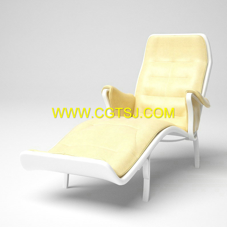 Archmode.05沙发椅子模型（白模）的图片17