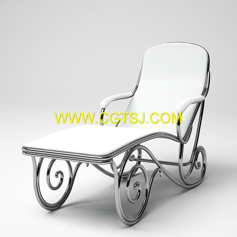 Archmode.05沙发椅子模型（白模）的图片21