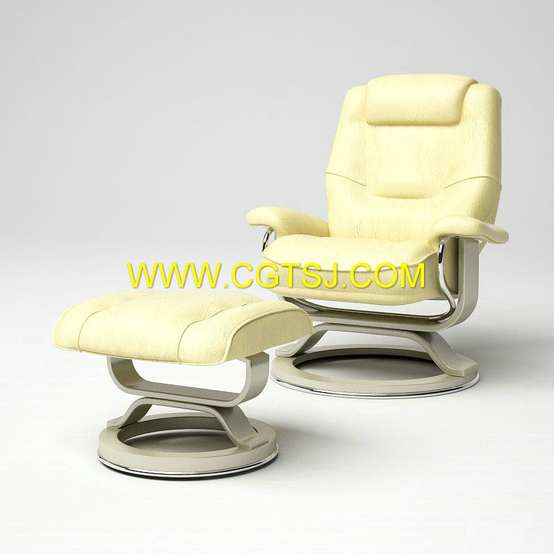 Archmode.05沙发椅子模型（白模）的图片22
