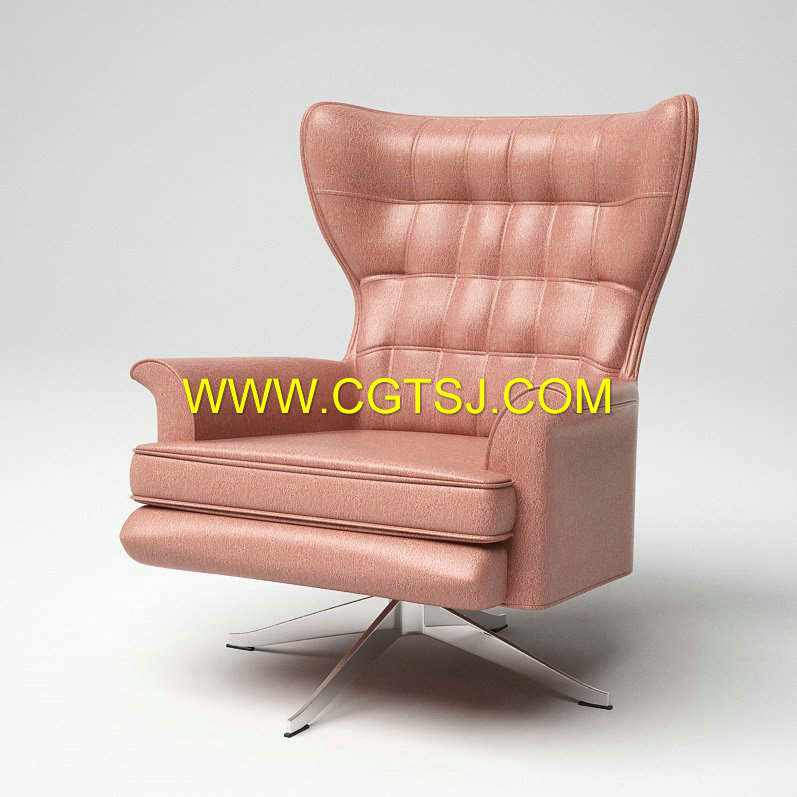 Archmode.05沙发椅子模型（白模）的图片24