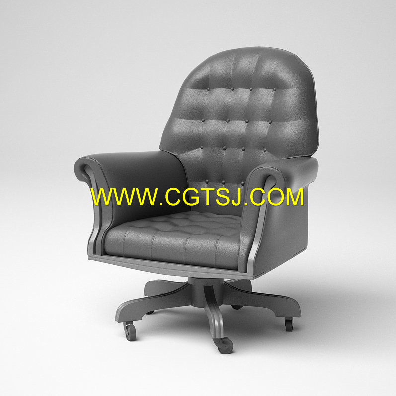 Archmode.05沙发椅子模型（白模）的图片26