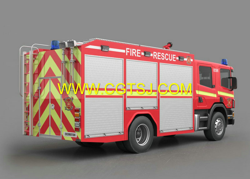 Archmode.98-救护，消防，汽车模型的图片2
