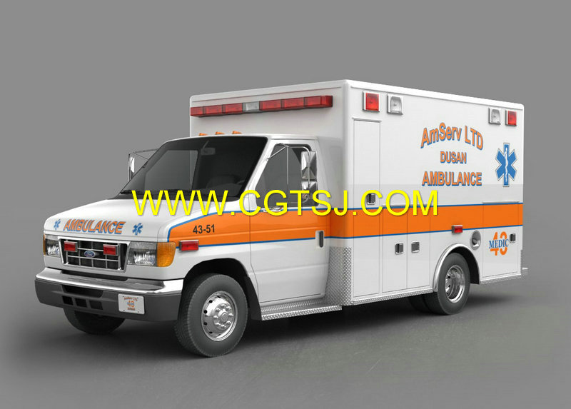 Archmode.98-救护，消防，汽车模型的图片20
