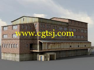 老工业基地建筑和设施3D模型合辑3的图片10