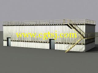 老工业基地建筑和设施3D模型合辑3的图片13
