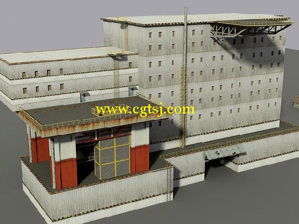 老工业基地建筑和设施3D模型合辑4的图片3