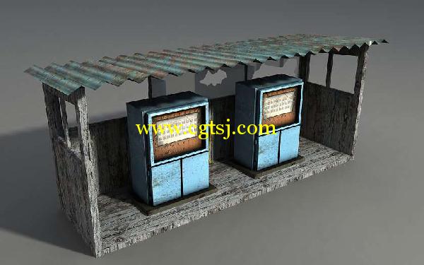 老工业基地建筑和设施3D模型合辑5的图片23