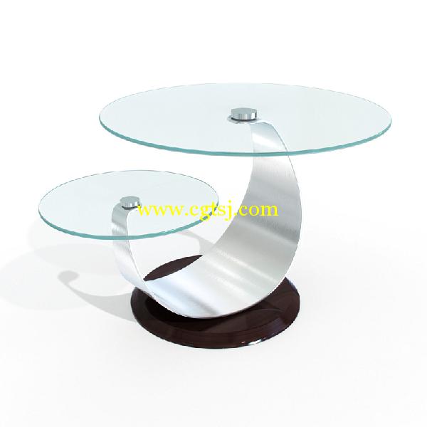 现代化桌子设计3D模型合辑的图片5