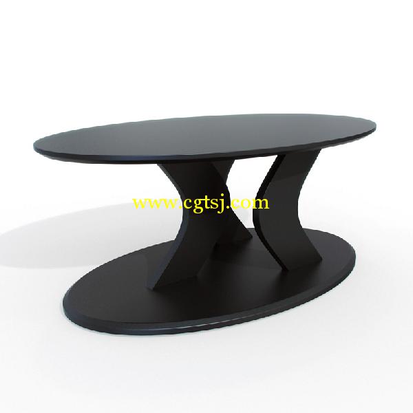 现代化桌子设计3D模型合辑的图片18