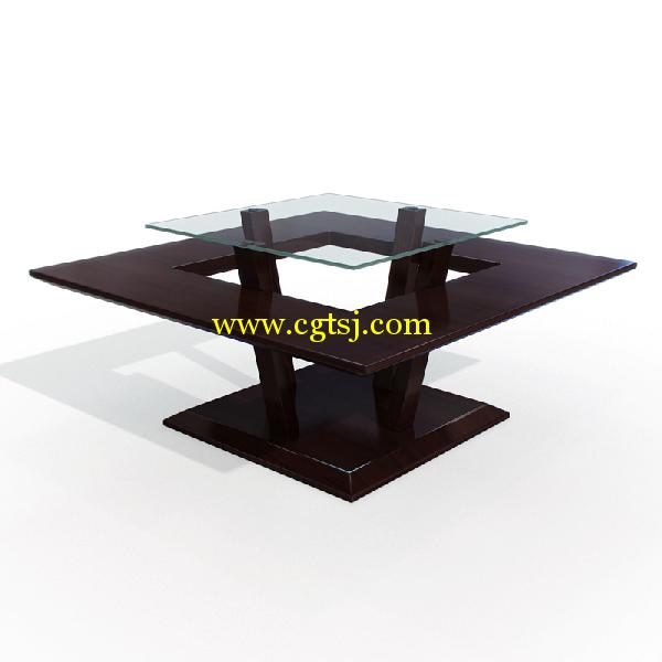现代化桌子设计3D模型合辑的图片23