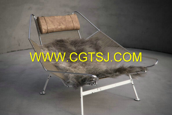 躺椅3D模型的图片1