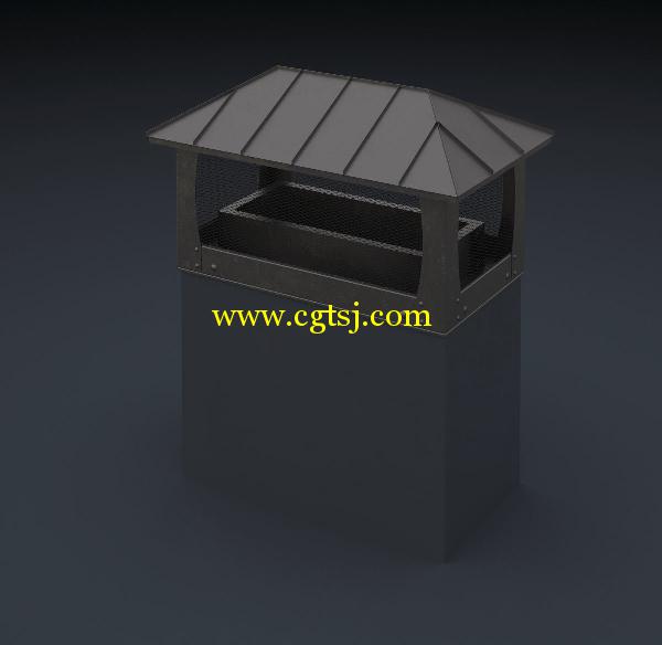屋顶通风系统3D模型合辑的图片5