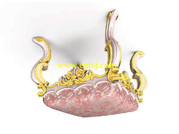 古典巴洛克与洛可可风格设计家具3D模型合辑的图片6