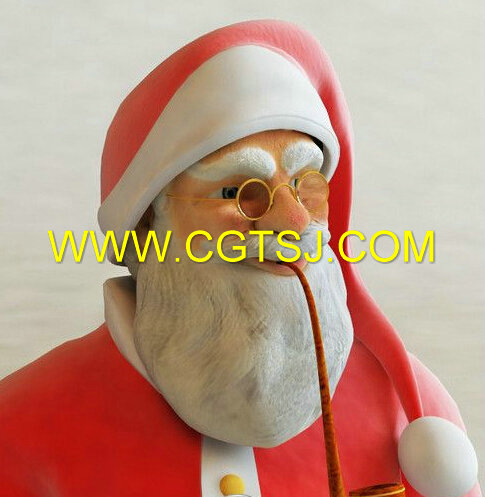 圣诞老人3D模型合辑的图片1