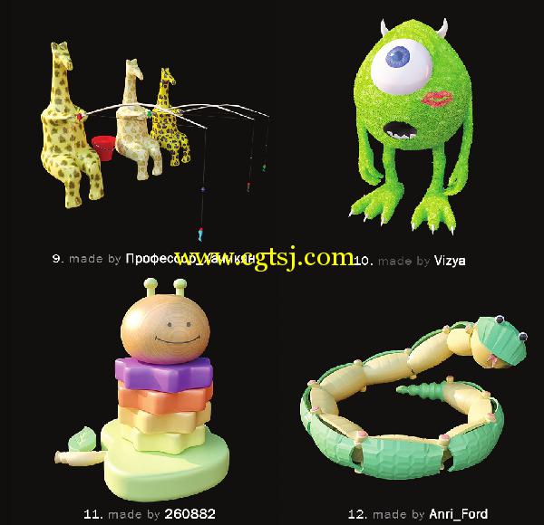 玩具3D模型合辑的图片4