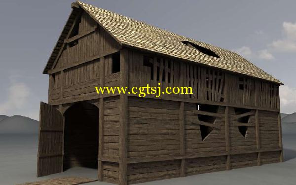 中世纪村庄建筑3D模型合辑Vol.1的图片3
