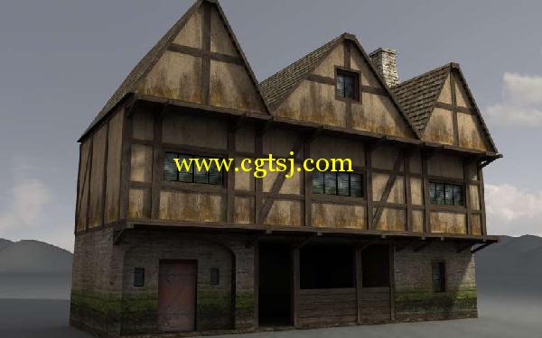 中世纪村庄建筑3D模型合辑Vol.1的图片13