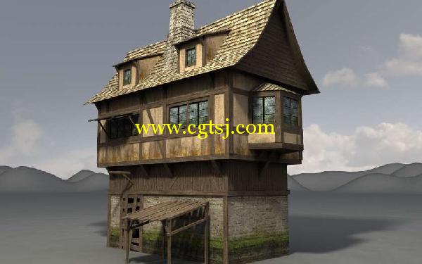 中世纪村庄建筑3D模型合辑Vol.1的图片14
