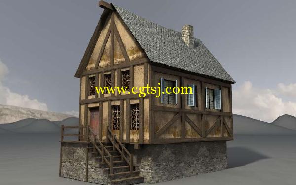 中世纪村庄建筑3D模型合辑Vol.2的图片4
