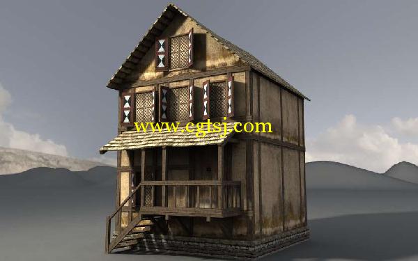 中世纪村庄建筑3D模型合辑Vol.2的图片7