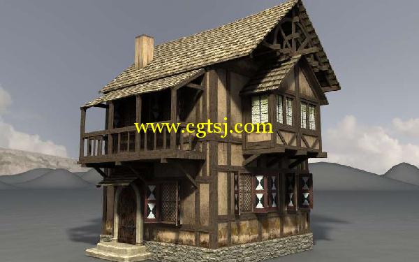 中世纪村庄建筑3D模型合辑Vol.2的图片9