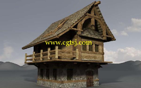 中世纪村庄建筑3D模型合辑Vol.2的图片10