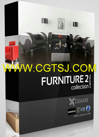 家具沙发柜桌3D模型合辑的图片1