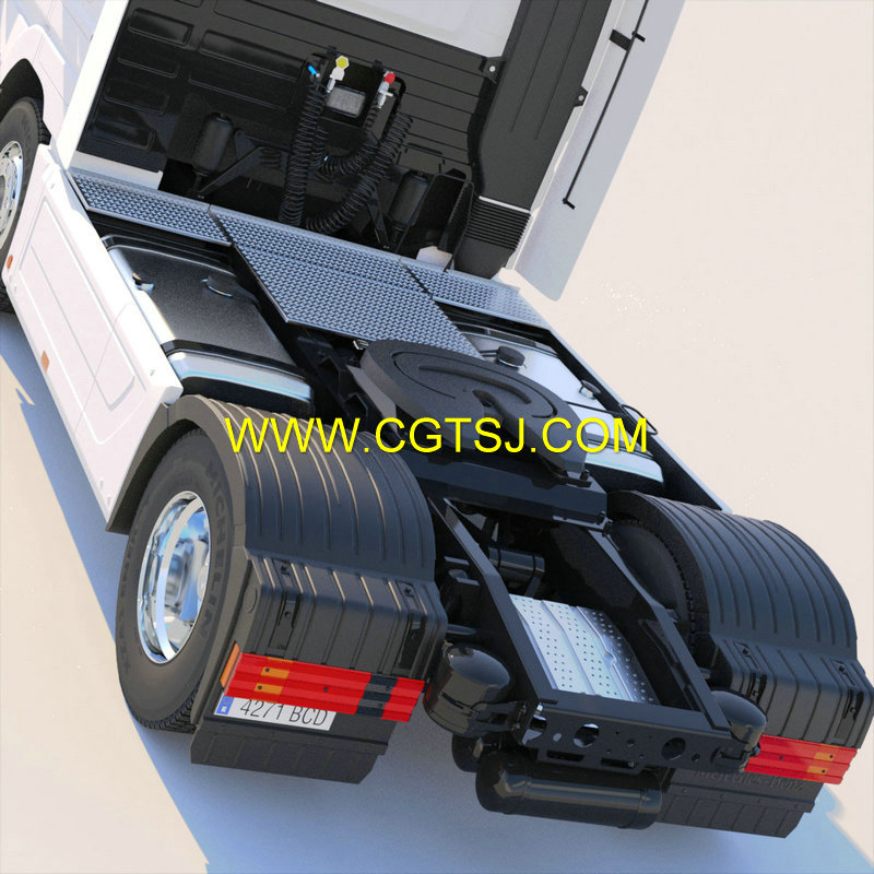 奔驰-梅赛德斯汽车3D模型的图片5