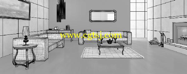 精品室内家居设计3D模型合辑的图片7