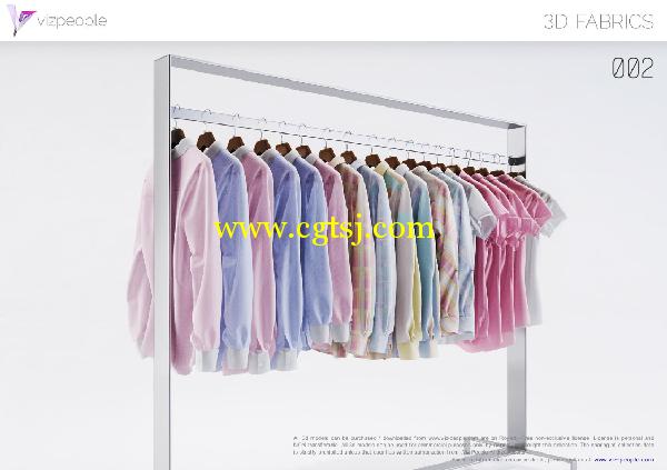 纺织品衣物3D模型合辑的图片14