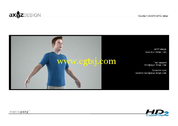 AXYZ Design出品高精度三维人物模型合辑的图片10
