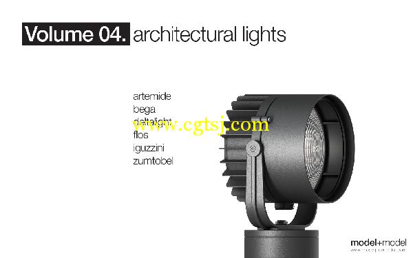 建筑照明灯具3D模型合辑的图片1