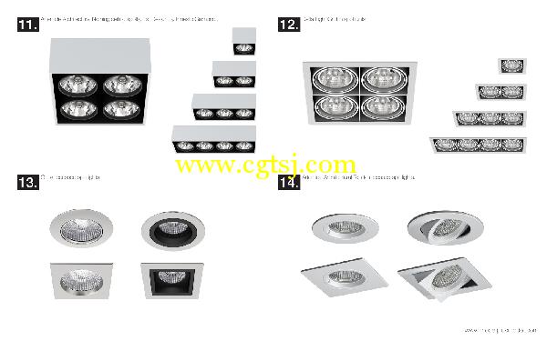 建筑照明灯具3D模型合辑的图片5