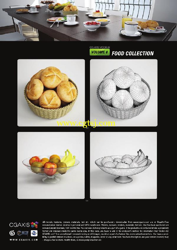 食品食物3D模型合辑的图片8