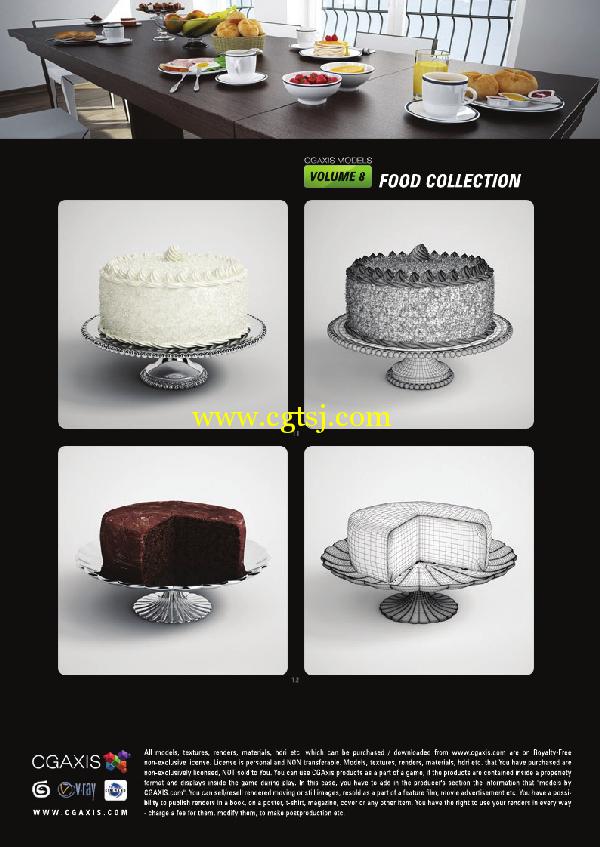食品食物3D模型合辑的图片10
