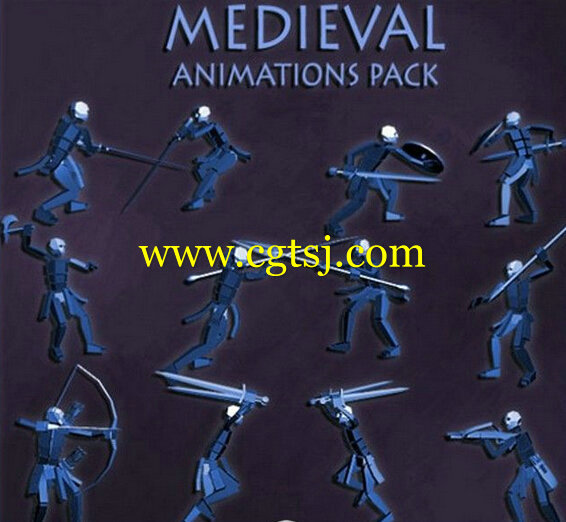 中世纪角色模型动画系列合辑的图片1