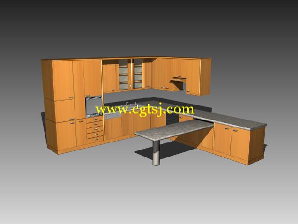 3D室内模型库(厨具66套)的图片4