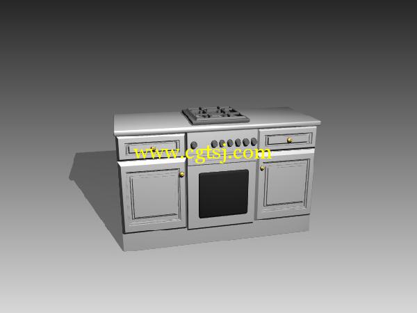 3D室内模型库(厨具66套)的图片16