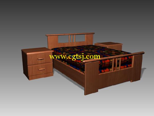 3D室内模型库(床120套)的图片22