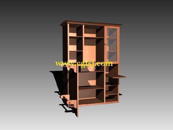 3D室内模型库(柜子181套)的图片5