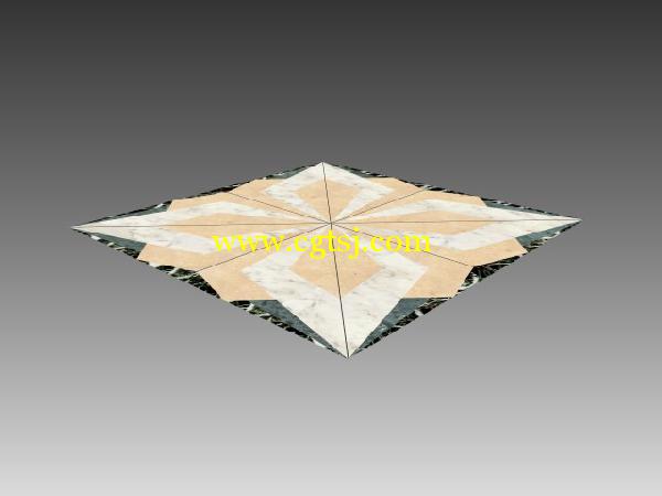3D室内模型库(石材拼花39套)的图片5
