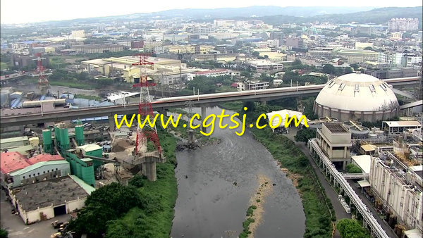 城市河流污染水体污染环境保护影视制作视频素材的图片2