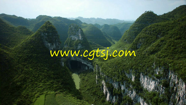 桂林风光名胜风景碧绿山峰高清宣传片实拍视频素材的图片1
