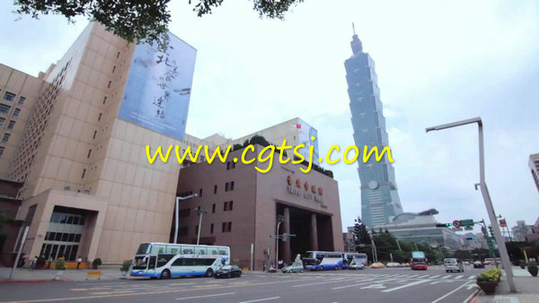 台北101大楼企业形象宣传片航拍城市高楼商场餐厅人群实拍视频 1080P的图片2