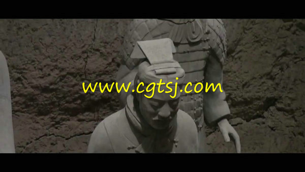 西安历史长安古城唐三彩宫廷舞蹈仿古城墙南门高清实拍视频素材的图片2
